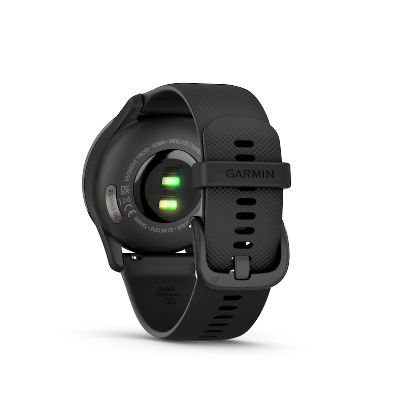 Garmin Vívomove® Trend Black Strap Exclusive Smartwatch