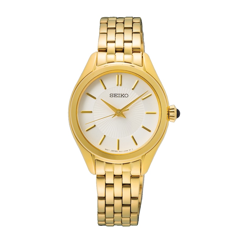Seiko Gold Caprice Classic Gold Tone Bracelet Watch