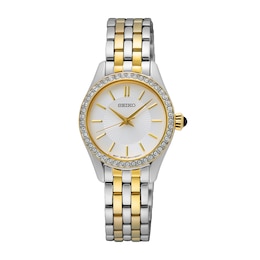 Seiko Caprice Classic Two Tone Stainless Steel Watch