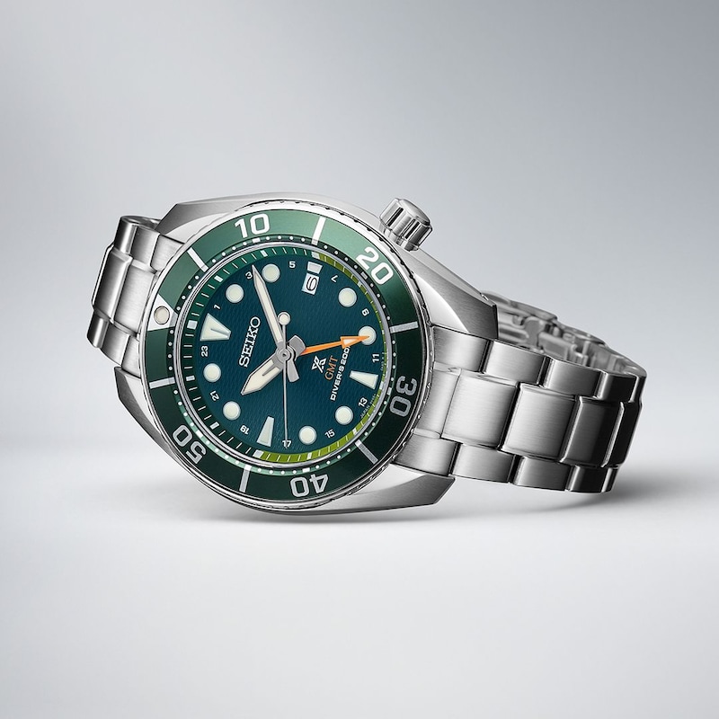 Main Image 3 of Seiko Prospex Seascape SUMO Solar GMT Bracelet Watch