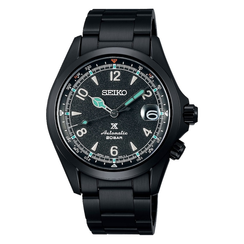 Seiko Alpinist Black Series Limited Edition Watch