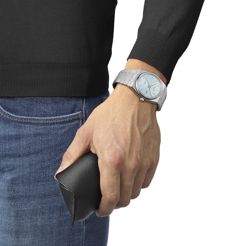 Tissot PRX Powermatic 80 40mm Blue Dial Stainless Steel Bracelet Watch
