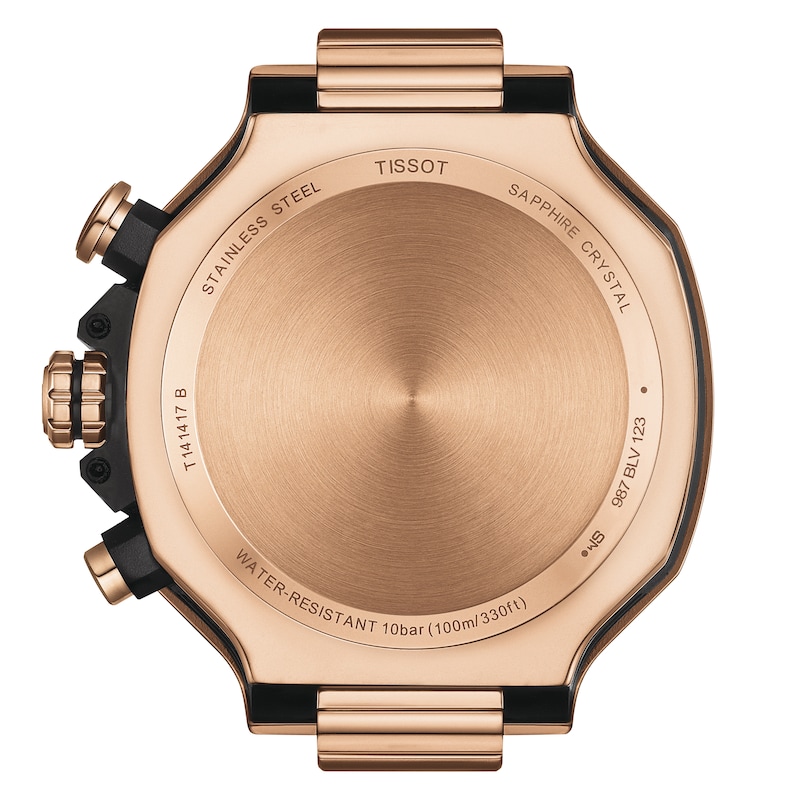 Tissot T-Race Chronograph Black Rubber Strap Watch