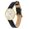 Thumbnail Image 2 of Olivia Burton Ladies' Ultra Slim Bees Leather Strap Watch