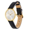 Thumbnail Image 1 of Olivia Burton Ladies' Ultra Slim Bees Leather Strap Watch