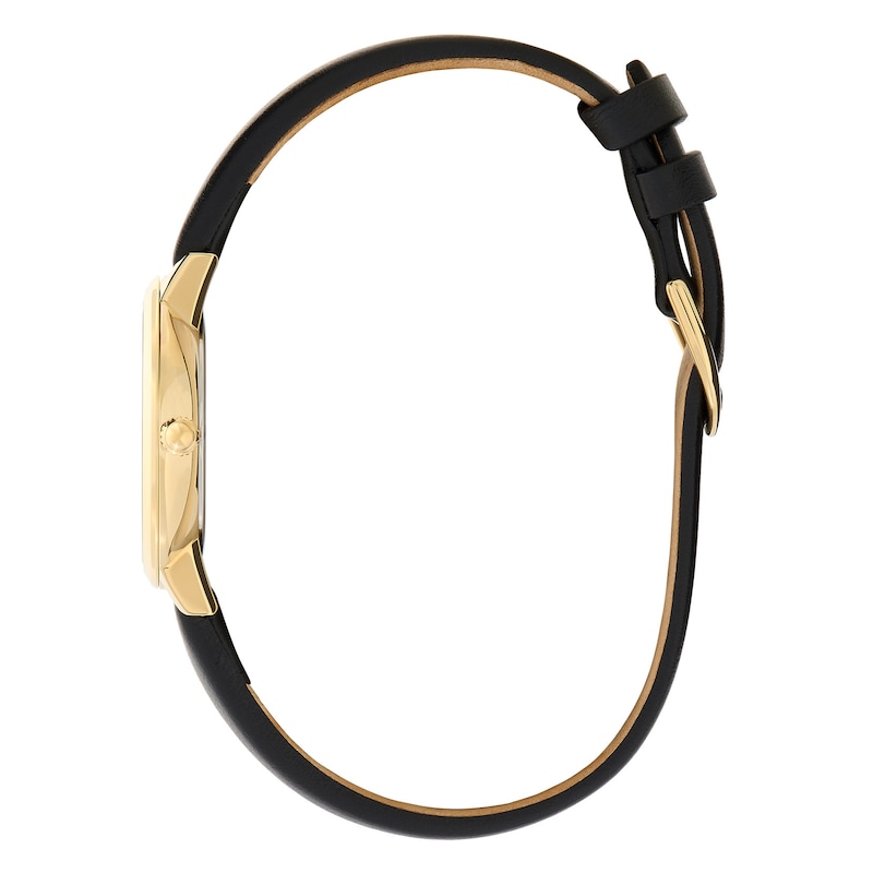 Main Image 3 of Olivia Burton Ladies' Ultra Slim Bees Leather Strap Watch