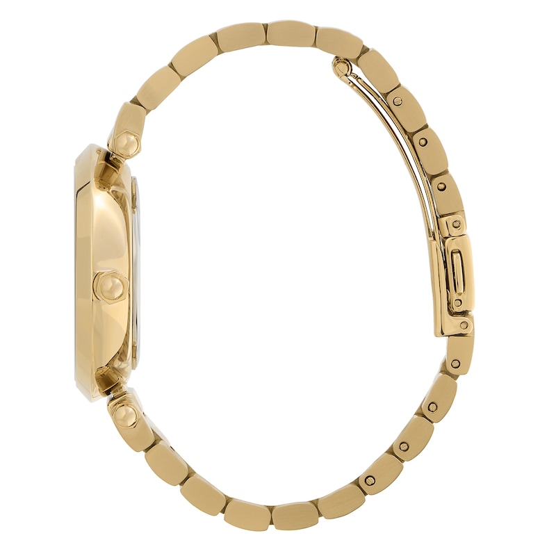 Main Image 3 of Olivia Burton Ladies' T-Bar Florals Gold Tone Watch