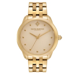 Olivia Burton Ladies' Starlight Gold Tone Bracelet Watch