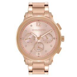 Olivia Burton Ladies' Multifunction Rose Gold Tone Watch