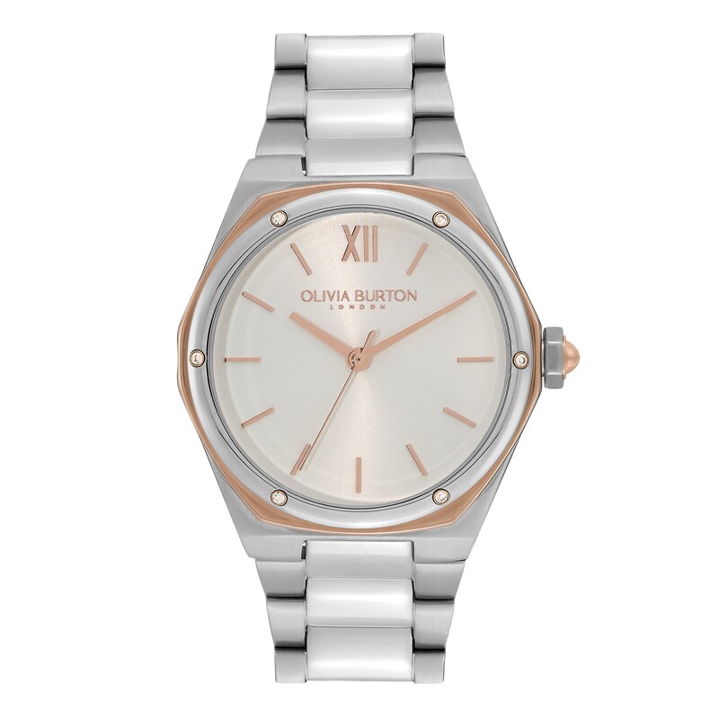 Olivia Burton Ladies' Hexa Stainless Steel Bracelet Watch