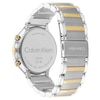 Thumbnail Image 3 of Calvin Klein Ladies' Two Tone Bezel & Bracelet Watch