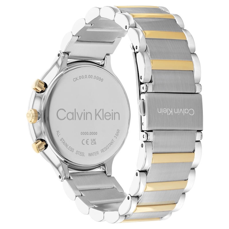Main Image 3 of Calvin Klein Ladies' Two Tone Bezel & Bracelet Watch