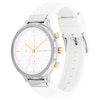 Thumbnail Image 2 of Calvin Klein Ladies' White Silicone Strap Watch