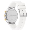 Thumbnail Image 3 of Calvin Klein Ladies' White Silicone Strap Watch