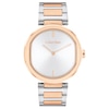 Thumbnail Image 1 of Calvin Klein Ladies' Two Tone Stainless Steel Bracelet Watch