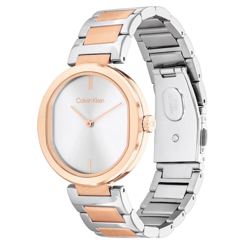 Main Image 3 of Calvin Klein Ladies' Two Tone Stainless Steel Bracelet Watch