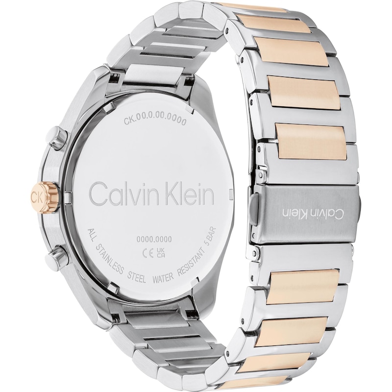 Main Image 3 of Calvin Klein Men's Two Tone Stainless Steel Bracelet Watch