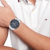 Thumbnail Image 4 of Tommy Hilfiger Men's Blue Dial Tyler Stainless Steel Watch