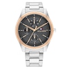 Thumbnail Image 1 of Tommy Hilfiger Men's Black Dial Tyler Stainless Steel Watch