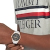 Thumbnail Image 4 of Tommy Hilfiger Men's Black Dial Tyler Stainless Steel Watch