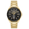 Thumbnail Image 1 of HUGO #VISIT Men's Gold IP Bracelet Watch