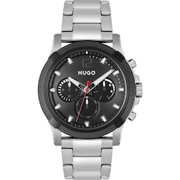 HUGO #IMPRESS Men's Stainless Steel Bracelet Watch