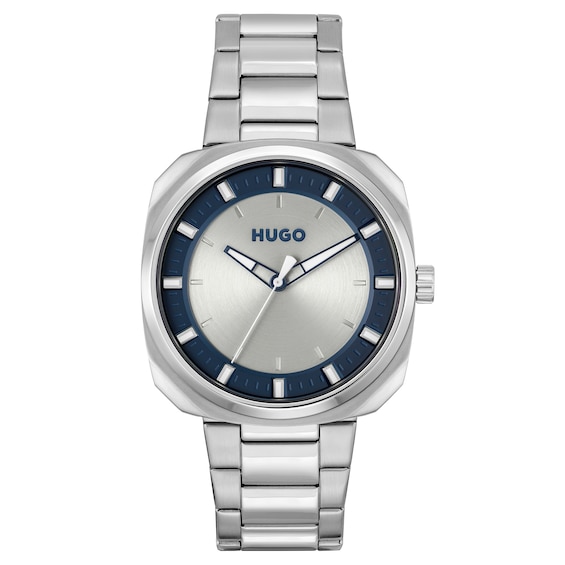 HUGO #SHRILL Men's Stainless Steel Bracelet Watch