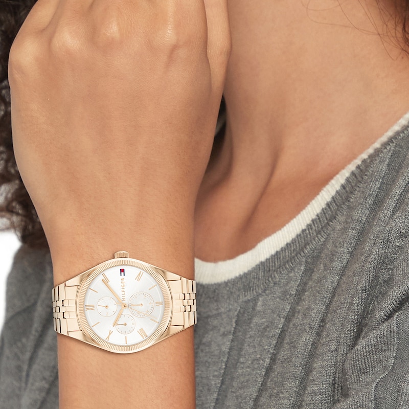Main Image 4 of Tommy Hilfiger Carnation Gold Tone Stainless Steel Watch