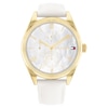 Thumbnail Image 0 of Tommy Hilfiger Monica Ladies' White Leather Strap Watch