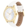 Thumbnail Image 1 of Tommy Hilfiger Monica Ladies' White Leather Strap Watch