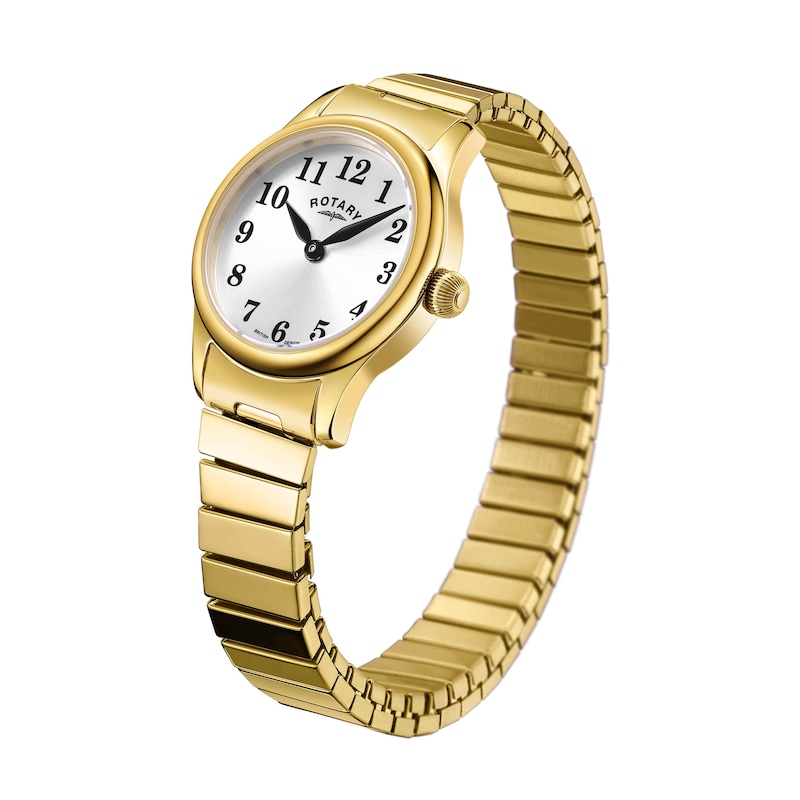 Main Image 2 of Rotary Ladies' Expander Gold Tone Watch