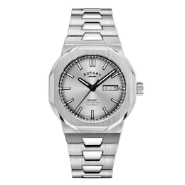 Rotary Regent Men's Stainless Steel Bracelet Watch