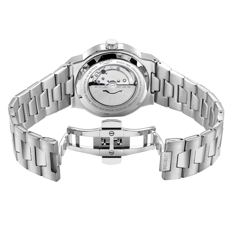 Main Image 3 of Rotary Regent Men's Stainless Steel Bracelet Watch