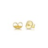Thumbnail Image 2 of Children's 9ct Yellow Gold Crystal Heart Stud Earrings