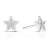 Thumbnail Image 1 of Children's Sterling Silver Cubic Zirconia Star Earrings