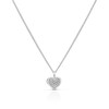 Thumbnail Image 0 of Children's Sterling Silver Cubic Zirconia Heart Locket