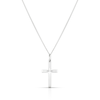 Thumbnail Image 1 of Children's Sterling Silver Diamond Cut Cross Pendant