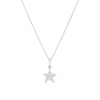 Thumbnail Image 1 of Children's Sterling Silver Cubic Zirconia Star Pendant