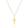 Thumbnail Image 1 of Children's 9ct Yellow Gold Small Cross Pendant