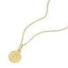 Thumbnail Image 2 of Children's 9ct Yellow Gold Mini St. Christopher's Pendant