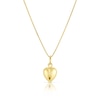 Thumbnail Image 1 of Children's 9ct Yellow Gold Puff Heart Pendant