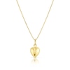 Thumbnail Image 0 of Children's 9ct Yellow Gold Puff Heart Pendant