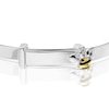 Thumbnail Image 2 of Children's Sterling Silver & Gold Plated Bee Bangle
