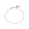 Thumbnail Image 1 of Children's Sterling Silver Cubic Zirconia Heart Bracelet