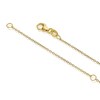 Thumbnail Image 3 of 9ct Yellow Gold Cubic Zirconia Cushion Halo Pendant
