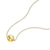 Thumbnail Image 1 of 9ct Yellow Gold Ball Charm Necklace