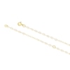 Thumbnail Image 3 of 9ct Yellow Gold Pearl & Cubic Zirconia Circle Pendant