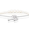 Thumbnail Image 3 of Sterling Silver Pearl Chain Bolo Bracelet
