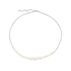 Thumbnail Image 2 of Sterling Silver Graduated Pearl Chain Necklace