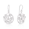 Thumbnail Image 1 of Sterling Silver Butterfly & Flower Drop Earrings